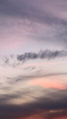 Fototapeta premium clouds at sunset