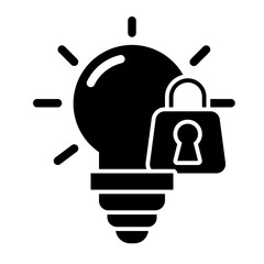 personal brilliant idea line icon