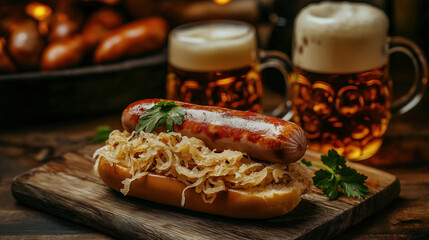 Traditional German Food Scene