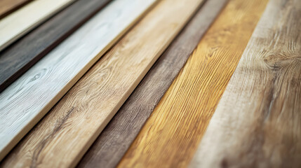 Fototapeta premium Textured Wooden Panels in Soft Light Hues
