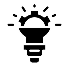 intellectual property regulations solid icon