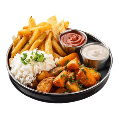 Indian Food PNG isolated on Transparent background