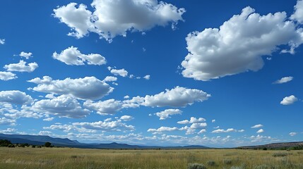 Fototapeta premium Collection of dreamlike skies featuring artistic and natural cloudscapes, blending realism and creativity through various styles and eras for a serene visual journey