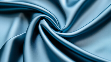 Macro of light grey blue leather with a smooth velvety texture reminiscent of icy winter landscapes 