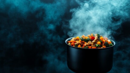Sustainable bone broth made from roasted vegetable scraps