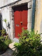 Red door