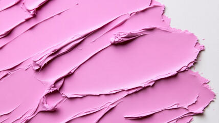 Obraz premium Pale lavender blush texture smooth and matte on a soft powdery snow white background 