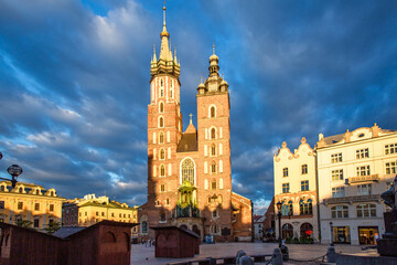 Naklejka premium クラクフ歴史地区