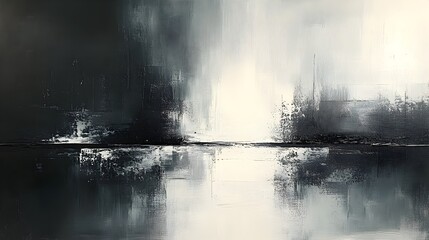 Obraz premium Mesmerizing Play of Light and Shadow in Monochromatic