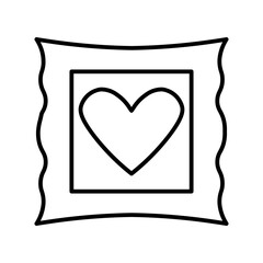 post stamp line icon