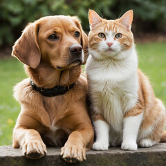cat and dog