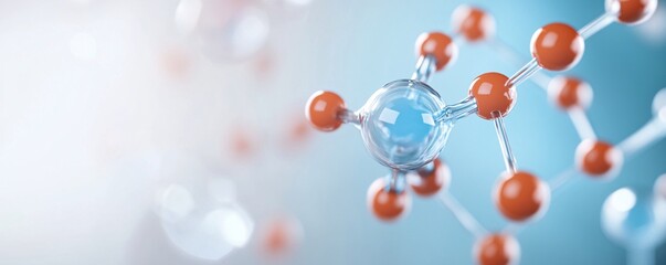 Atomic Manipulation in Nanotechnology - Detailed 3D Render of Atomic Force Microscopy Showcasing Innovations in Molecular Design and Cutting-Edge Research