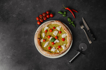 italienisches Essen, Pizza und Pinsa