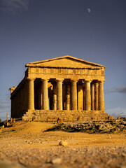 Fototapeta premium Ancient Ruins and Olive Groves of the Valley of the Temples