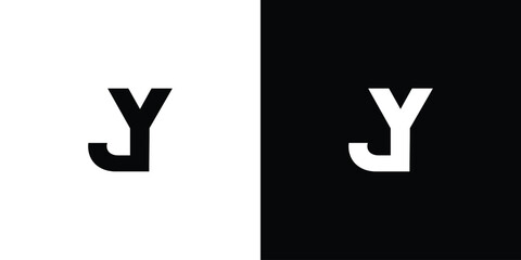 Modern and unique JY  logo design