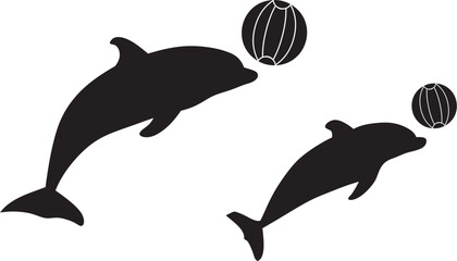 Fototapeta premium Dolphins