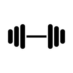 Dumbbells glyph icon