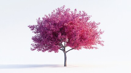 Obraz premium color tree isolated on white