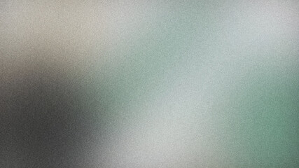Grainy colorful gradient background. Abstract, beage, sea green, white, black, blurred, mesh, noise, wave, bokeh, retro vibes.