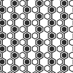 black and white squire pattern