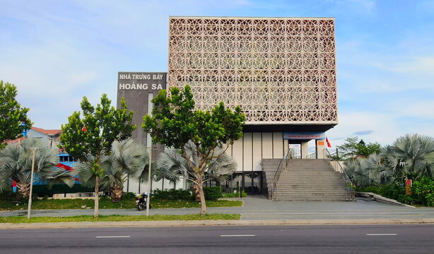 Hoang Sa Exhibition House -a symbol affirming Vietnam&rsquo;s sovereignty over Hoang Sa (Paracel) archipelago in Da Nang, Vietnam