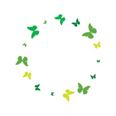 Beautiful butterflies decoration. Modern, luxurious