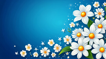 background with flowers