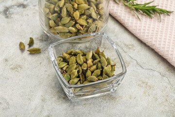 Dry Cardamom - aroma seasoning flavour