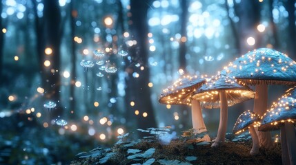 Dark fairy tale Halloween party guests dressed as enchanted creatures