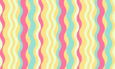 vertical striped design with flowing curves and textured waves. Artistic colors blend with simplicity and creativity, adding elegance to posters, textiles, or graphic prints with vibrant paint.