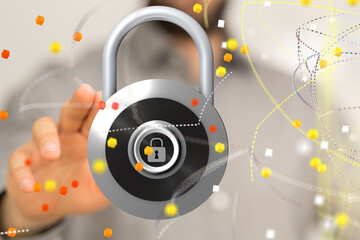 security data code digital concept