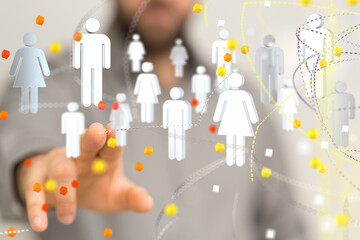 group -Stack of hands showing unity and teamwork 3d.