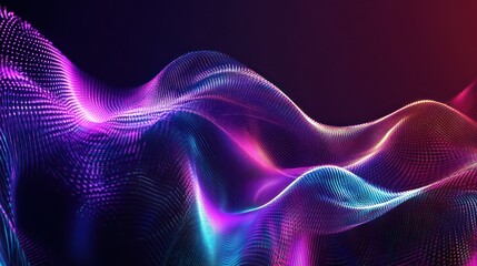 Fototapeta premium Abstract Digital Waveform