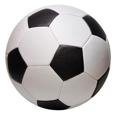 Football Soccer Ball on White Background