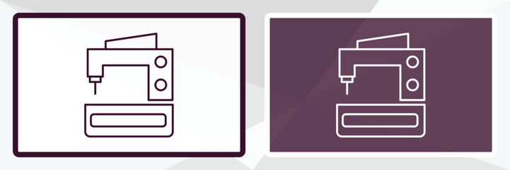 electrical appliances outline icon. Linear vector from fashion concept. Thin line white and black electrical appliances icon isolated on white and dark background