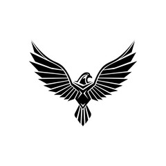 eagle logo simple clean and elegance