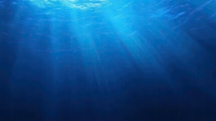 A deep sea blue background with a soft gradient, creating a calming and refreshing space for banners.