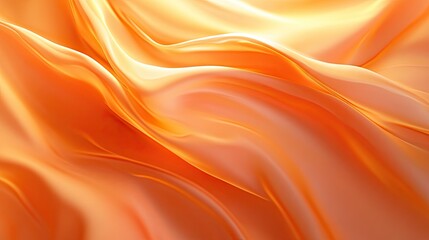 Obraz premium A pastel orange background with gentle lighting, offering a warm and inviting space for banners or ads.