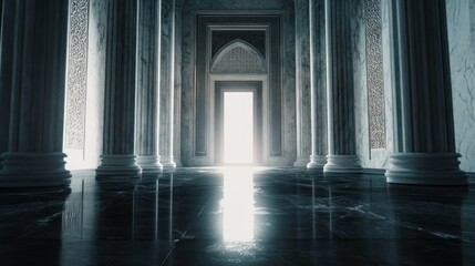 Light Through Pillars