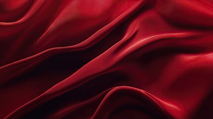 Obraz premium A rich red background with a smooth finish, ideal for adding warmth and intensity to your designs.