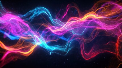 Obraz premium Abstract Colorful Waves