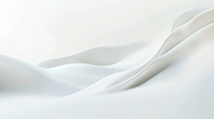 Obraz premium A seamless, pure white background with a soft gradient, ideal for minimalist product photography or banners.