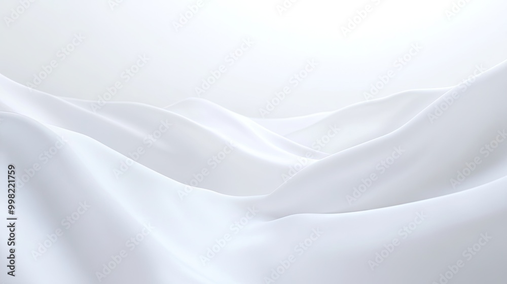 Fototapete a simple, solid white background with smooth texture, perfect for adding text or placing objects in 