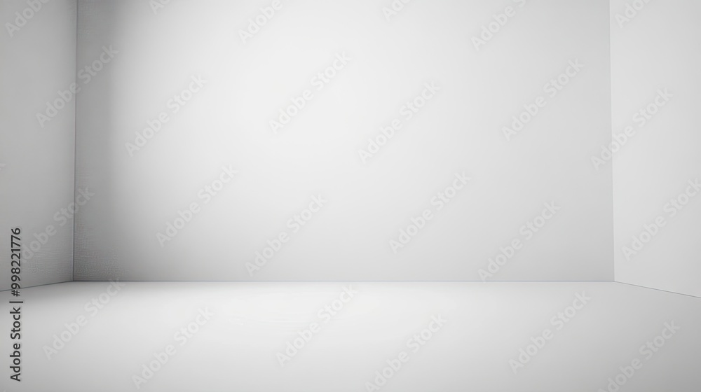 Fototapete a simple, solid white background with smooth texture, perfect for adding text or placing objects in 