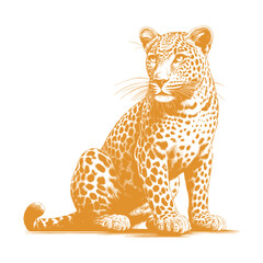 leopard vector