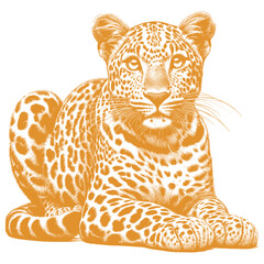 leopard vector