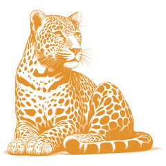 leopard vector