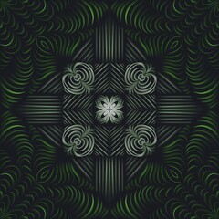 abstract background with stars