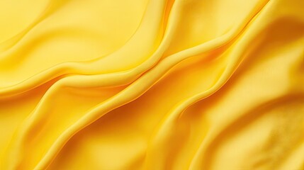 Obraz premium A solid yellow background with a smooth, bold color, ideal for creating a cheerful and vibrant banner.