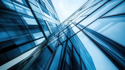 Modern Architecture Glass Facade